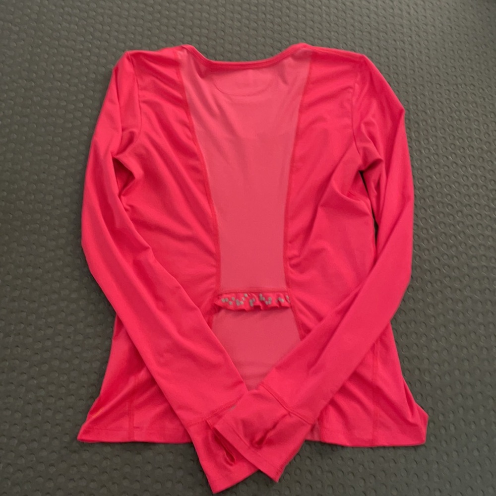 Lucy long sleeve pink top